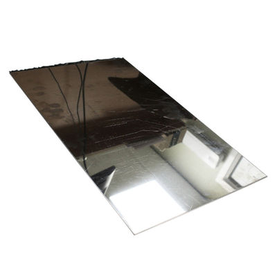 Los paneles decorativos inoxidables de la hoja de acero del espejo AISI 316L laminaron