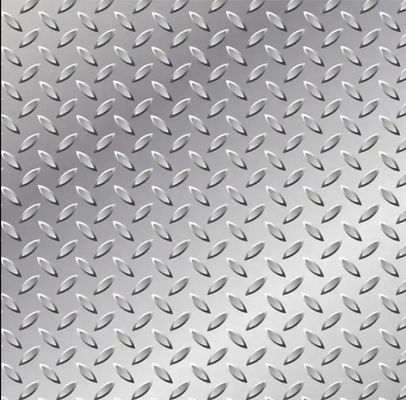 Diamond Stainless Steel Chequered Plate hoja a cuadros de la placa de 0.3m m - de 20m m