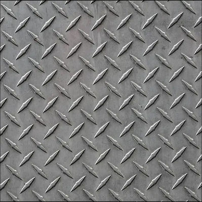 Diamond Stainless Steel Chequered Plate hoja a cuadros de la placa de 0.3m m - de 20m m
