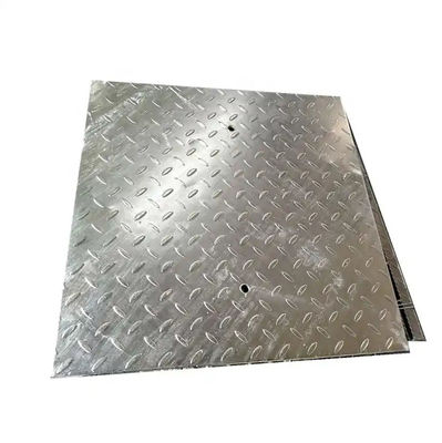 Hoja a cuadros de acero inoxidable del piso de la prueba de la resbalón de la hoja de la placa de JIS 304