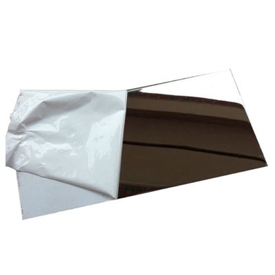 Hoja de acero inoxidable modificada para requisitos particulares rayita IBR liso decorativo del espejo